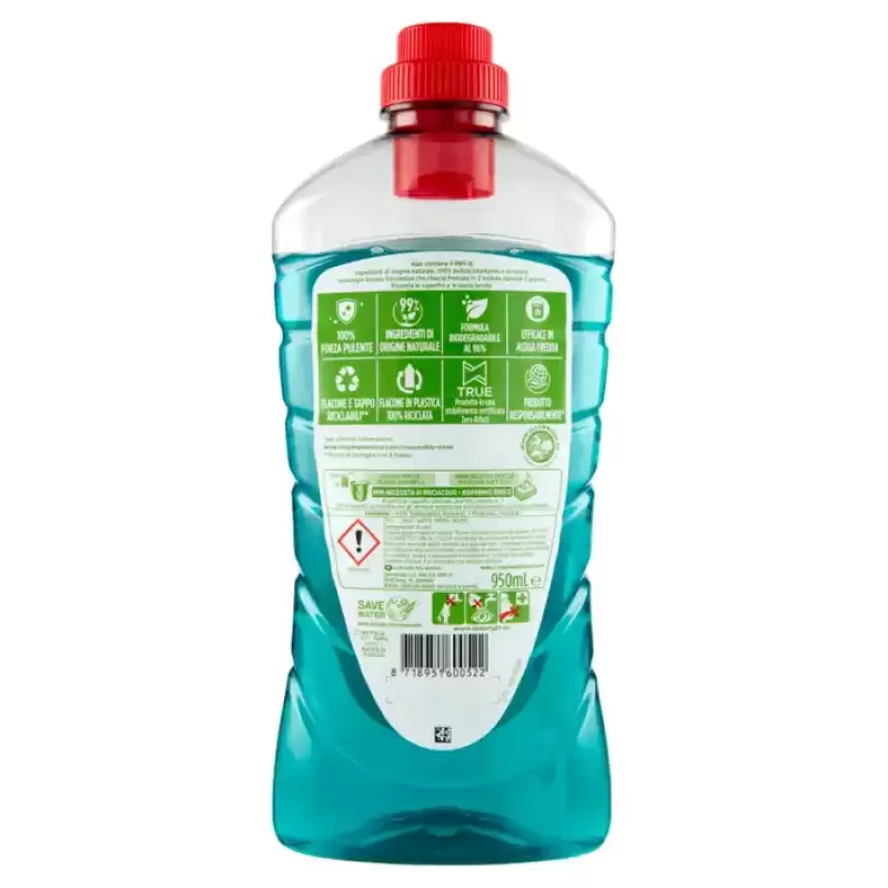 Ajax Detergent Pardosele Expel Multi-Suprafata 950 ml Bax 12 buc.